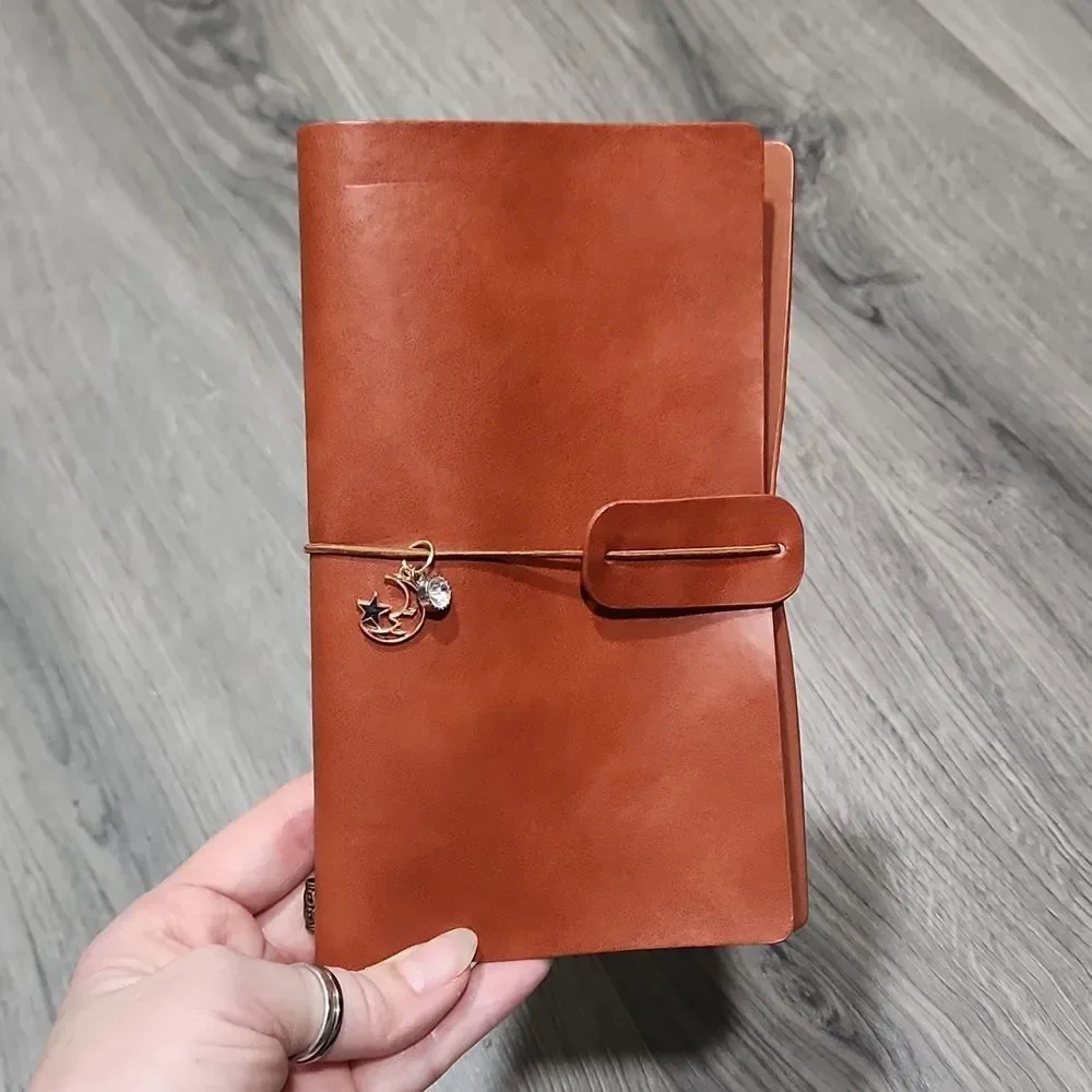 NWOT Leather Planner Journal